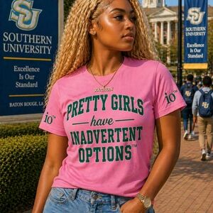 Pretty Girls Graphic Tee - Pink